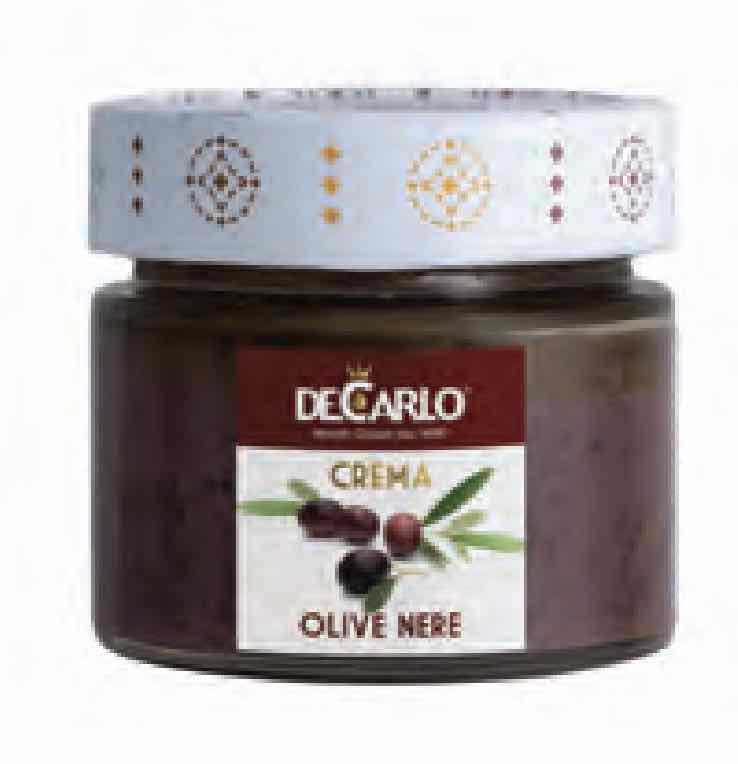 Schwarze Olivencreme